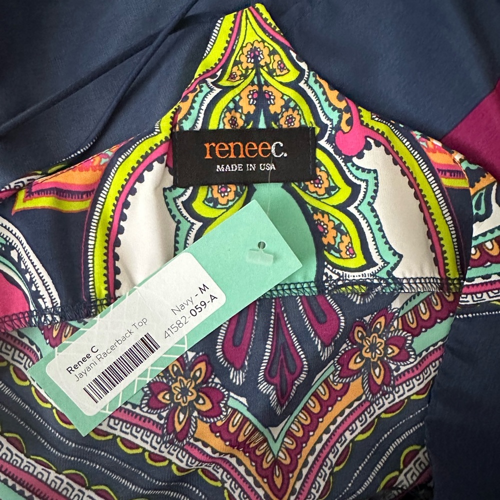 Renee C Racerback blouse - Picture 4 of 4